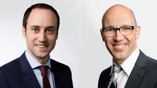 Christian Wasserfallen (FDP) und Stefan Müller Altermatt (CVP). 