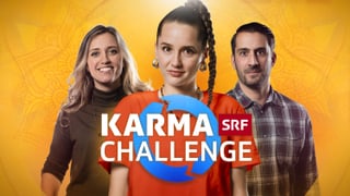 Keyvisual Themencluster «Karma Challenge – Mach die Welt besser!»