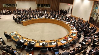 Der UNO-Sicherheitsrat in New York.
