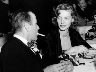 Bacall neben Bogart.