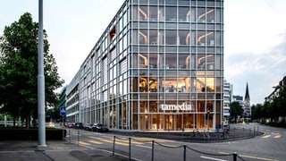 Das Gebäude der Tamedia in Zürich.