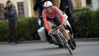 Fabian Cancellara in einem Zeitfahren