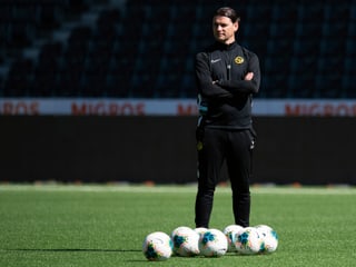 Coach Gerardo Seoane.