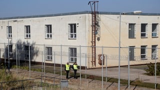 Ein tschechisches Haftzentrum von aussen. 