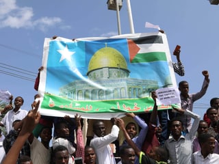 Proteste in Mogadischu.