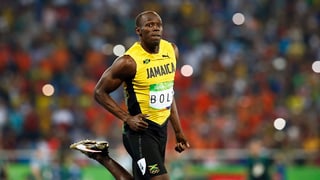 Usain Bolt in Rio.