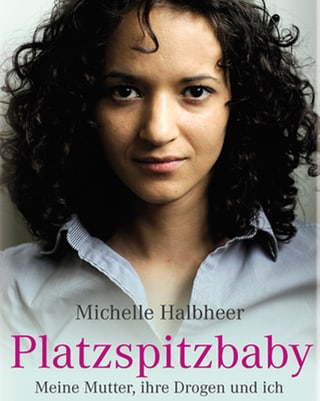 Porträt von Michelle Halbheer mit Buchtitel.