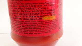 Zutatenliste Zutatenliste