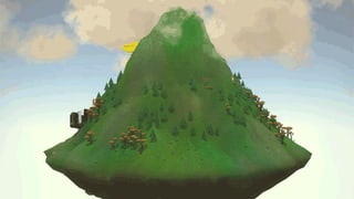 Der Berg dreht sich.