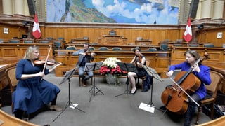 Das Bundeshaus-Quartett. 