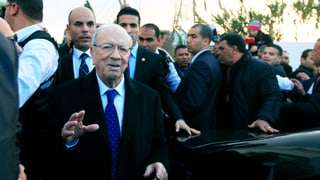 Der frühere Regierungspräsident Beji Essebsi Der frühere Regierungspräsident Beji Essebsi