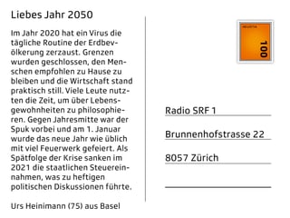 Urs Heinimann (75) aus Basel.