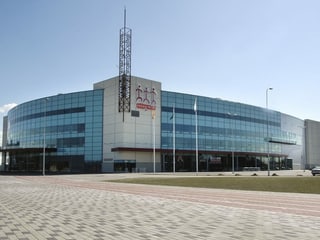 Die Arena Riga wurde 2006 für die WM erbaut.