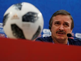 Costa-Rica-Coach Oscar Ramirez. 