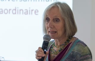 Rosmarie Wydler-Wälti ist CO-Präsidentin der Klimaseniorinnen. Rosmarie Wydler-Wälti ist CO-Präsidentin der Klimaseniorinnen.