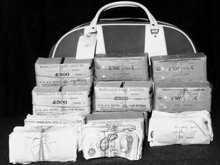 Von der Polizei sichergestellte Geld-Scheine.