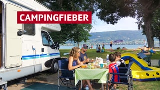 "Schweiz Aktuell" im Campingfieber