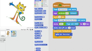 Screenshot von Beni Thurneers Olympia-Game Screenshot von Beni Thurneers Olympia-Game