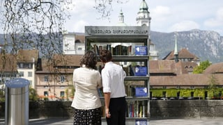 Offener Bücherschrank Offener Bücherschrank