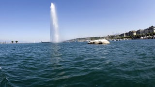 Jet d'eau in Genf. (keystone)