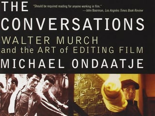 Das Buchcover von «The Conversations»