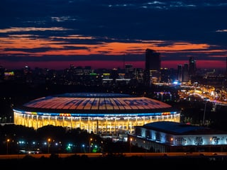 Das Luschniki-Stadion in Moskau.