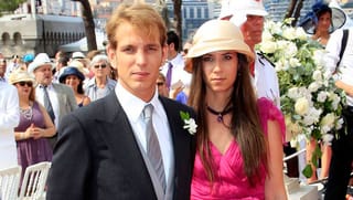 Die richtige Hochzeit steht noch an: Andrea Casiraghi und Tatiana Santo Domingo haben zwar geheiratet, die «richtige Trauung folgte dann aber in Gstaad.