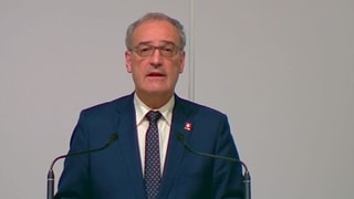 Guy Parmelin am Rednerpult