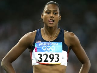 Die ehemalige US-Leichtahletin Marion Jones