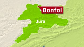 Karte Bonfol
