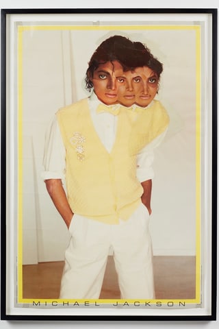 Michael Jackson mit mehreren Gesichtern Michael Jackson mit mehreren Gesichtern