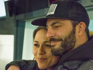 Ein bezauberndes Künstler-Duo: Emel und Bligg.