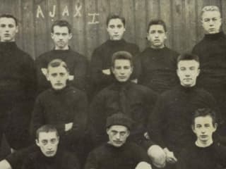 Spieler von Ajax Amsterdam in den Anfangsjahren