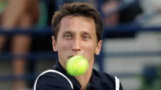 Sergej Stachowsky verliert in Gstaad in der ersten Runde gegen Andrej Kuznetsow.
