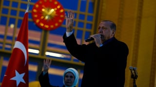 Erdogan redet