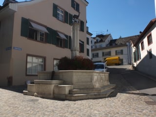 Gemsbergbrunnen am Gemsberg. 