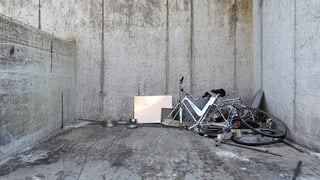 Altmetall in einer Abfalldeponie. Altmetall in einer Abfalldeponie.
