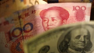 Chinesische Banknoten. Chinesische Banknoten.