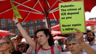 Die Geschäftstätigkeit von Palantir ist nicht unbestritten (Archivbild). Die Geschäftstätigkeit von Palantir ist nicht unbestritten (Archivbild).