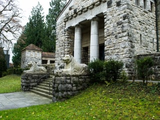 Das Krematorium in Aarau.