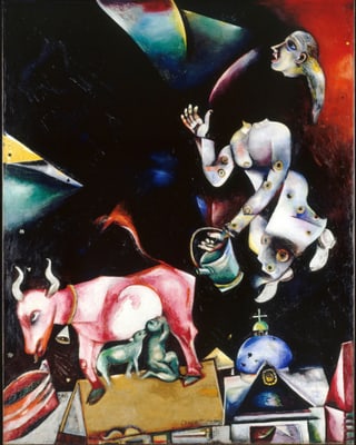 «Russland, den Eseln und den anderen» (1911).