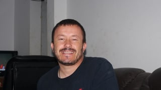 Salam Ismail, libyscher Grenzwächter Salam Ismail, libyscher Grenzwächter