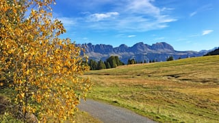 Blick von den Flumserbergen nach Norden. Blick von den Flumserbergen nach Norden.