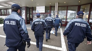 Polizei im Einsatz