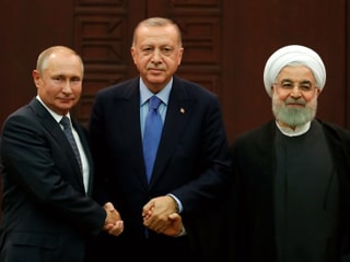 Erdogan, Putin und Rohani