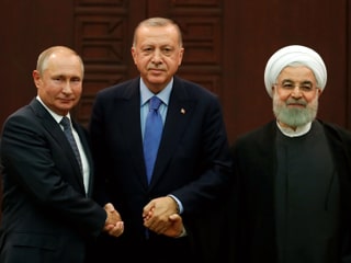 Erdogan, Putin und Rohani Erdogan, Putin und Rohani