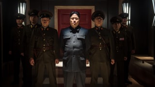 Ein Schauspieler spielt Kim Jong-un