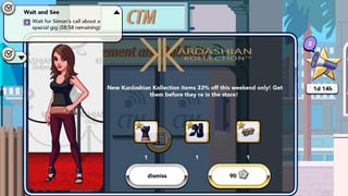 Spielszene aus «Kim Kardashian: Hollywood» Spielszene aus «Kim Kardashian: Hollywood»