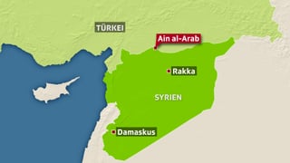 Landkarte von Syrien und der Türkei Landkarte von Syrien und der Türkei