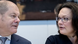 Scholz und Nahles Scholz und Nahles
